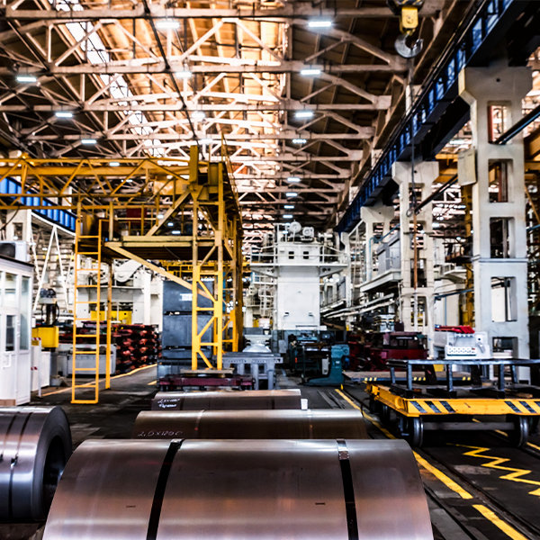 Worker holding produce